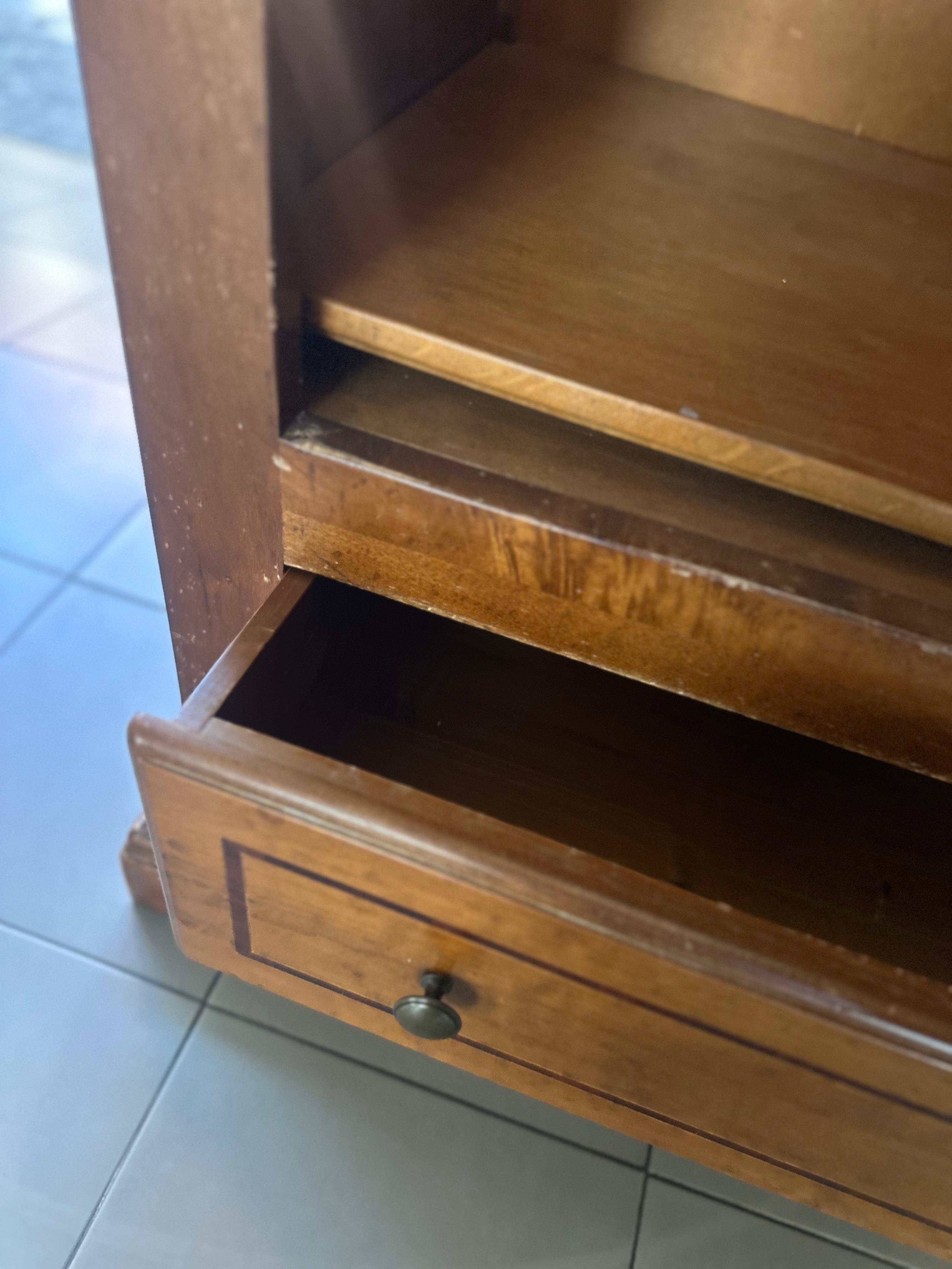 Armadio con anta a specchio