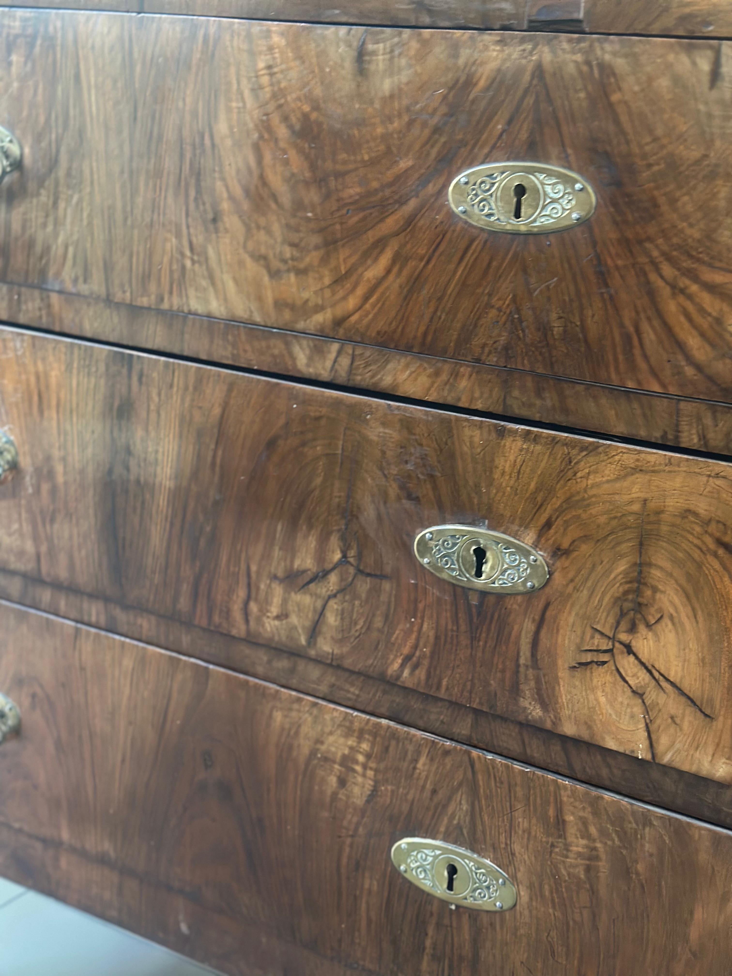 Cassettiera piemontese fine XVIII – inizi XIX secolo