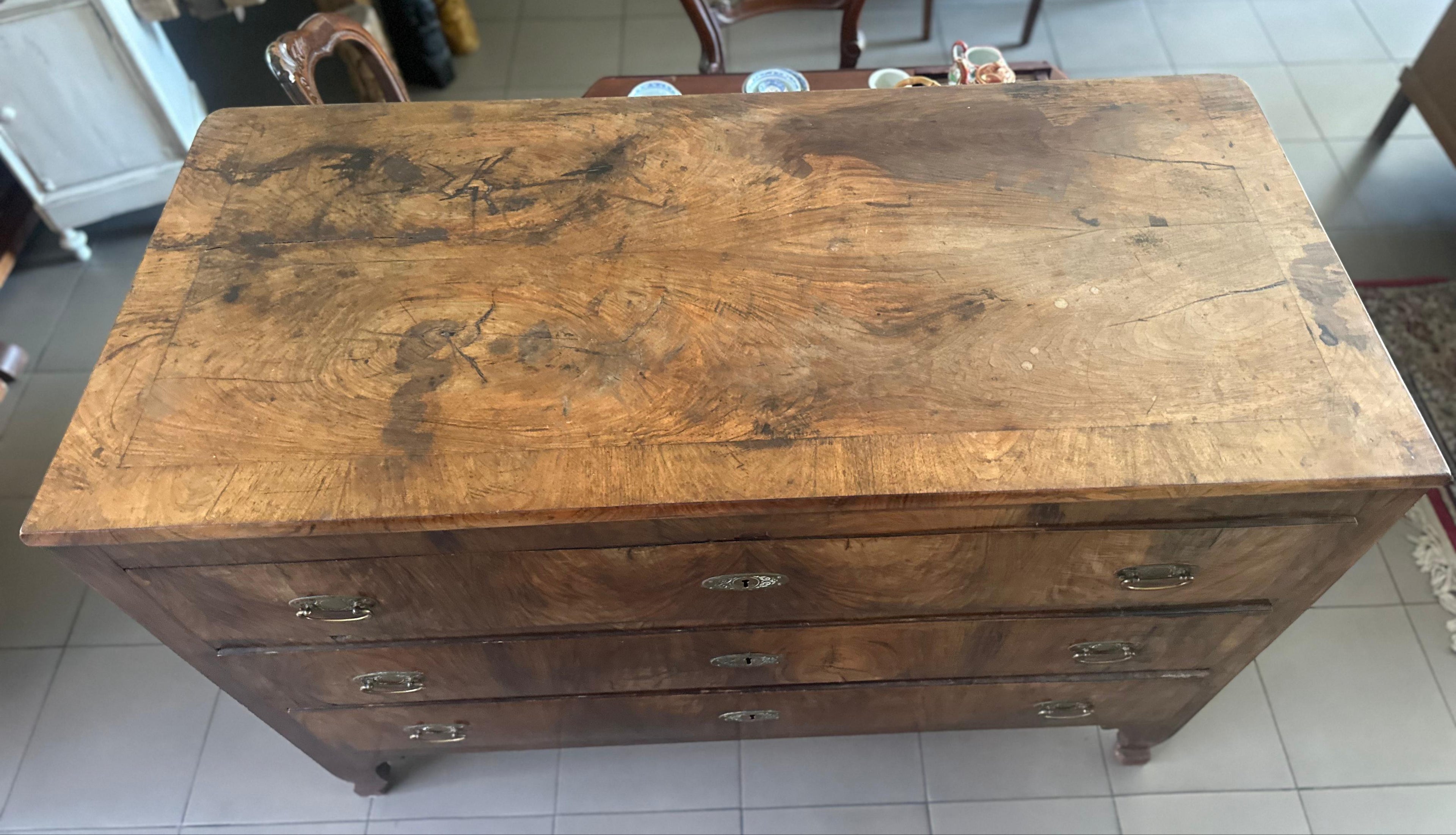 Cassettiera piemontese fine XVIII – inizi XIX secolo